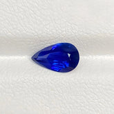 1.10ct Teardrop Royal Blue Sapphire Gemstone