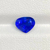 1.27ct Royal Blue Sapphire Gemstone Front View