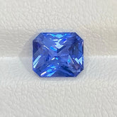 2.01ct Radiant Cut Cornflower Sapphire