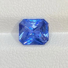 2.01ct Radiant Cut Cornflower Sapphire