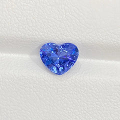 Close-up of GUILD VB Rated Blue Sapphire Gem