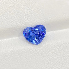 Eye-Clean Heated Sapphire with Brilliant Sparkle
