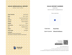 GUILD Certificate Close-up