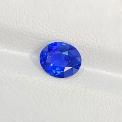 1.55ct Vivid Velvet Cornflower Blue Sapphire | Gembear