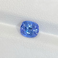 Precision-Cut Sapphire Top View (6.48×5.50mm)