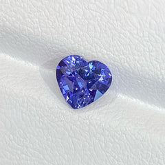 Vivid Violet Sapphire Heart View